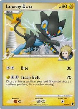 Luxray GL LV.48 (9/111) (Crowned Tiger - Tsubasa Nakamura) [World Championships 2009] | L.A. Mood Comics and Games