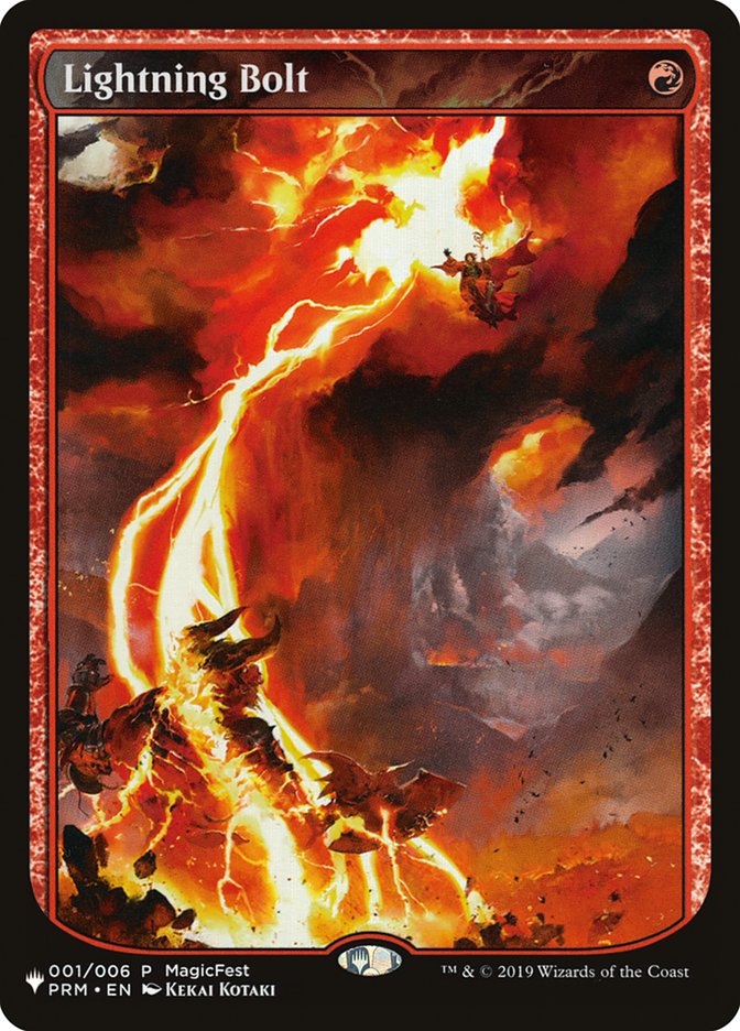 Lightning Bolt (001/006) [The List] | L.A. Mood Comics and Games