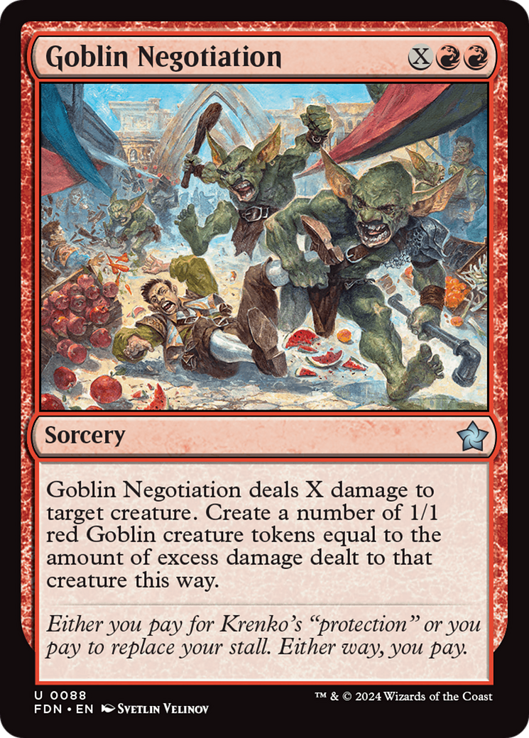 Goblin Negotiation [Foundations] | L.A. Mood Comics and Games