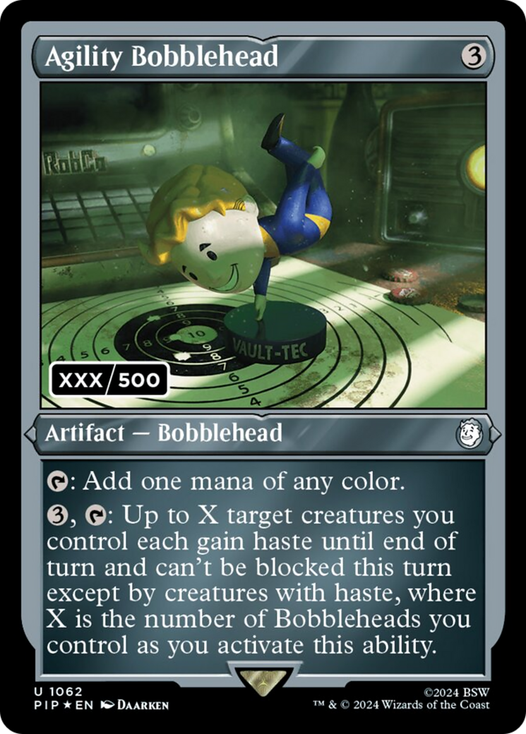 Agility Bobblehead (Serial Numbered) [Fallout] | L.A. Mood Comics and Games