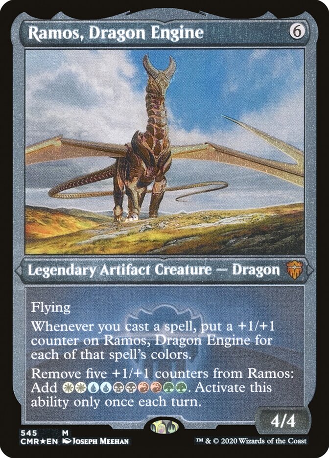 Ramos, Dragon Engine (Etched) [Commander Legends] | L.A. Mood Comics and Games