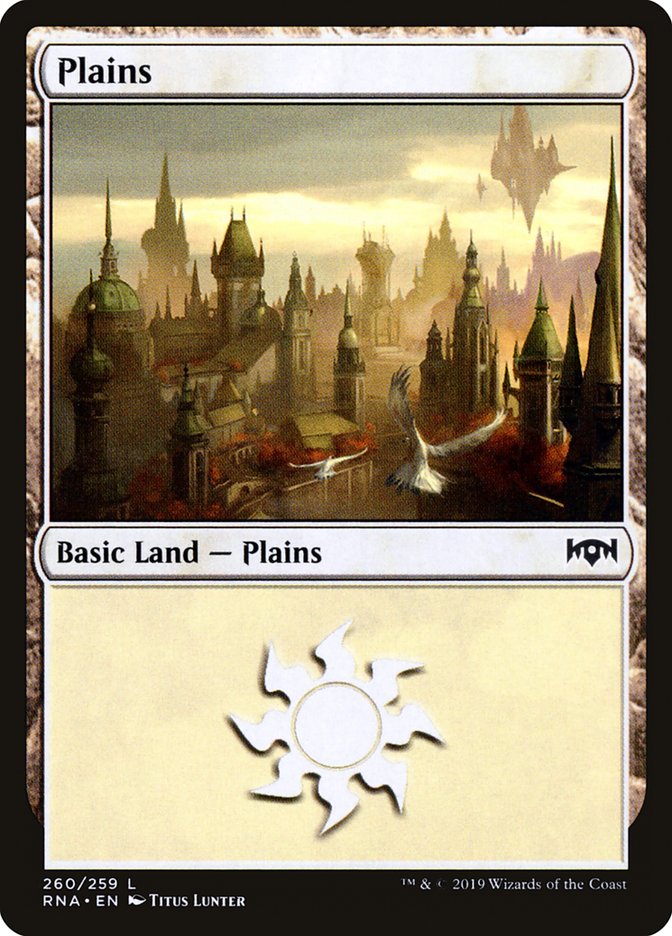 Plains (260) [Ravnica Allegiance] | L.A. Mood Comics and Games