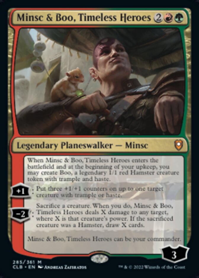 Minsc & Boo, Timeless Heroes [Commander Legends: Battle for Baldur's Gate] | L.A. Mood Comics and Games