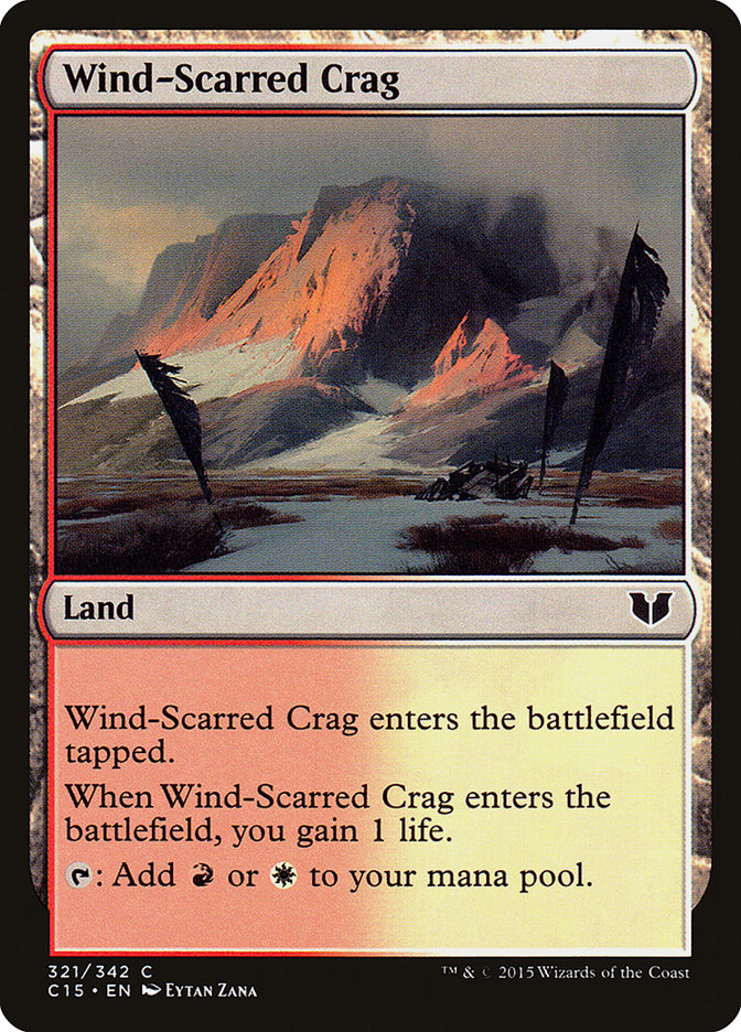 Wind-Scarred Crag [Commander 2015] | L.A. Mood Comics and Games