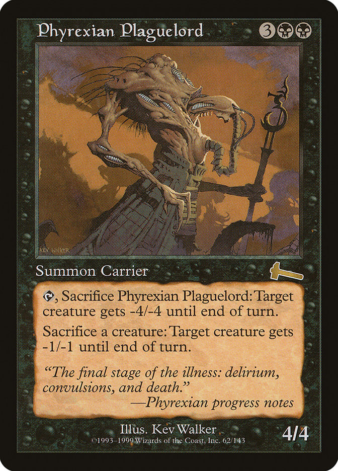 Phyrexian Plaguelord [Urza's Legacy] | L.A. Mood Comics and Games