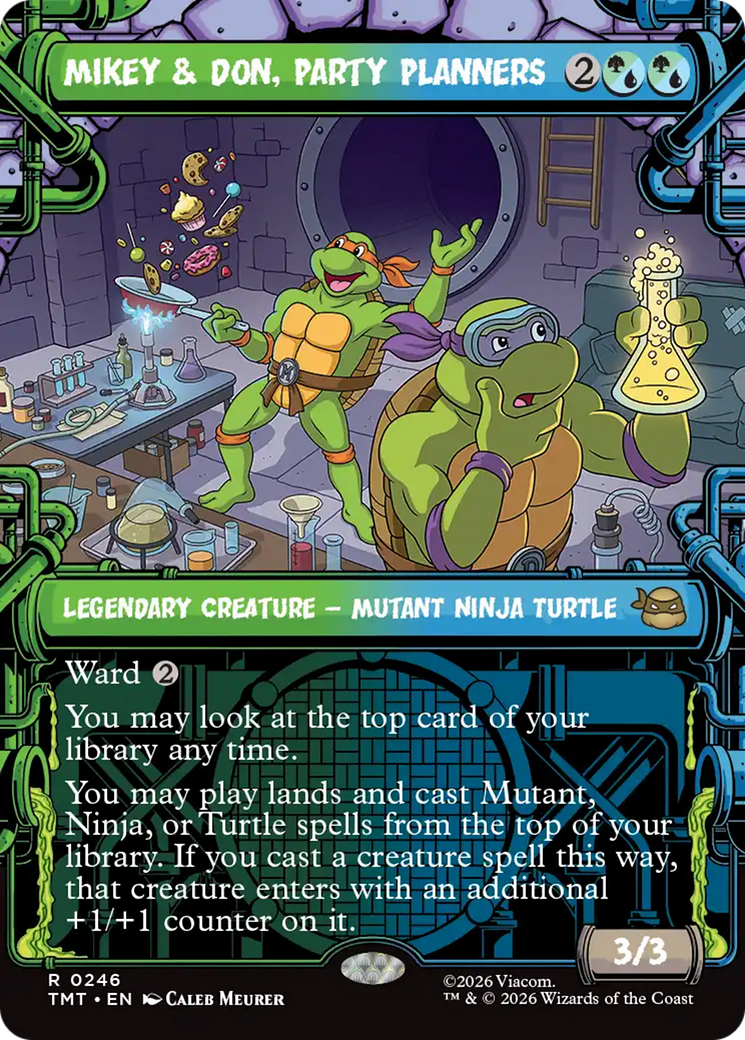 Mikey & Don, Party Planners (Showcase) [Teenage Mutant Ninja Turtles] | L.A. Mood Comics and Games