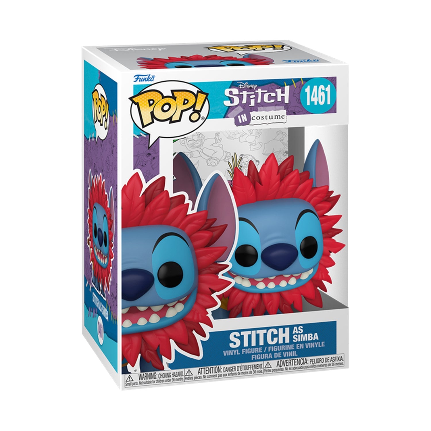POP! Stitch as Simba | L.A. Mood Comics and Games