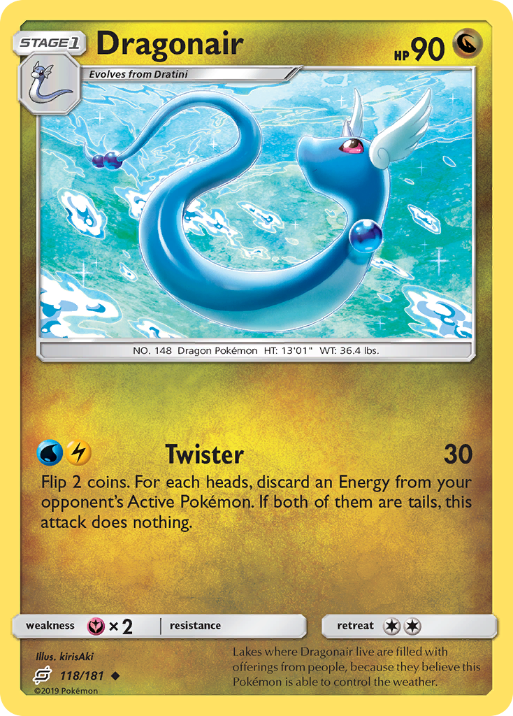 Dragonair (118/181) [Sun & Moon: Team Up] | L.A. Mood Comics and Games