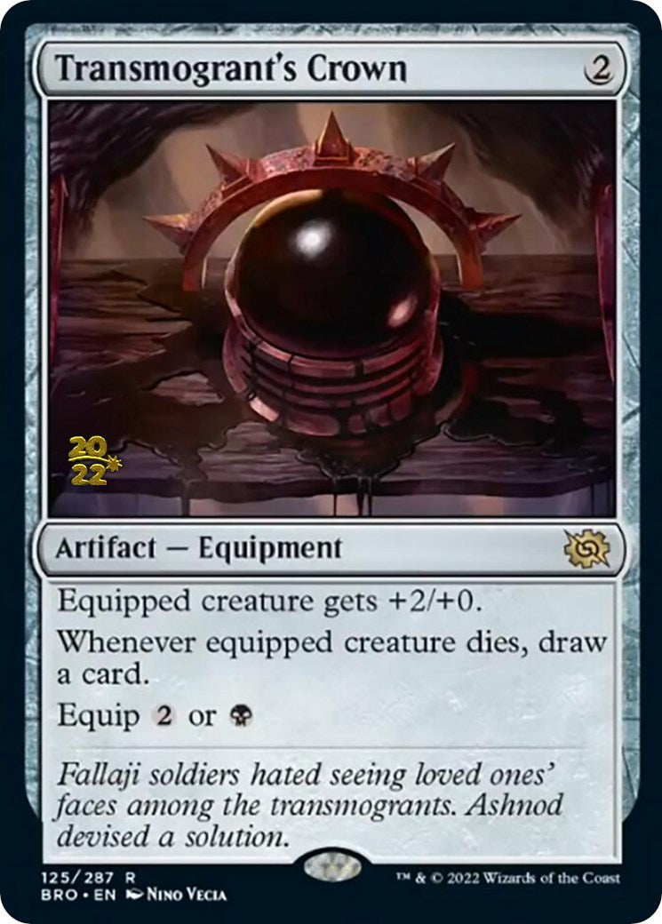 Transmogrant's Crown [The Brothers' War Prerelease Promos] | L.A. Mood Comics and Games