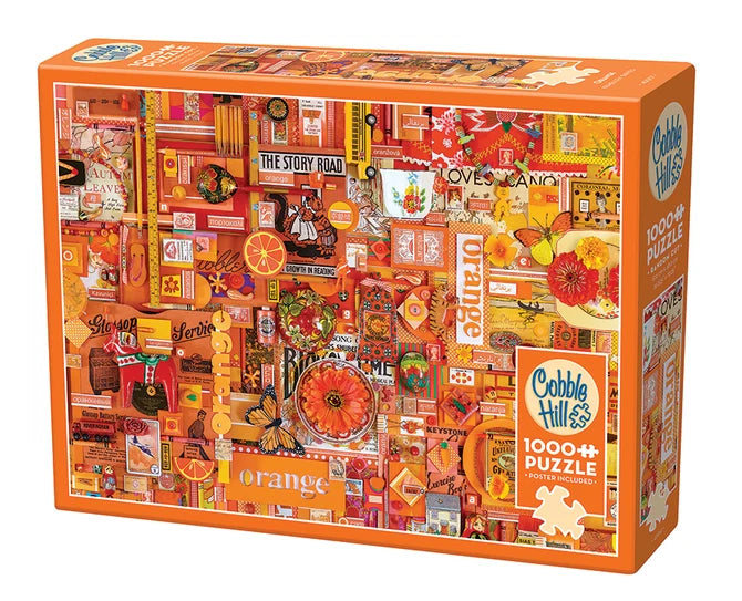 Puzzle 1000pc Orange | L.A. Mood Comics and Games