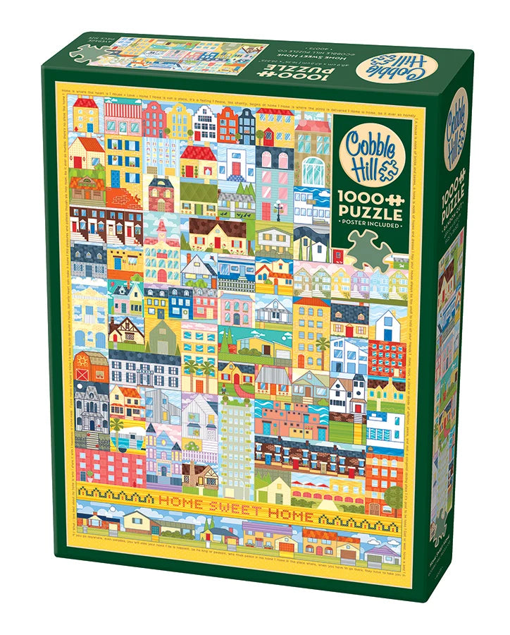 Puzzle 1000pc Home Sweet Home | L.A. Mood Comics and Games