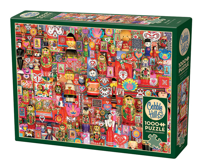 Puzzle 1000pc Dollies | L.A. Mood Comics and Games