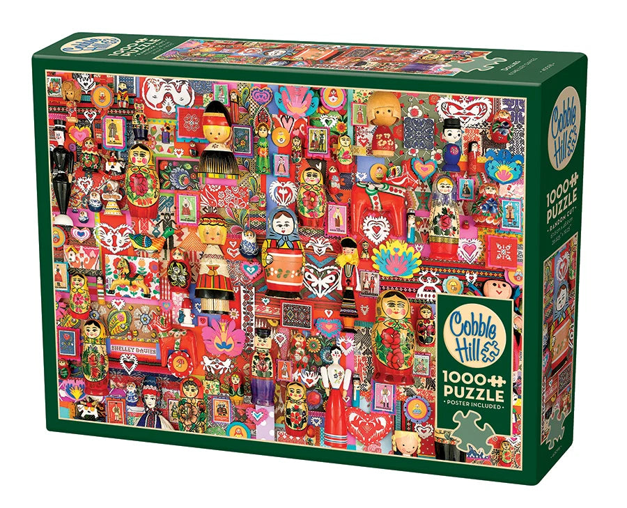 Puzzle 1000pc Dollies | L.A. Mood Comics and Games