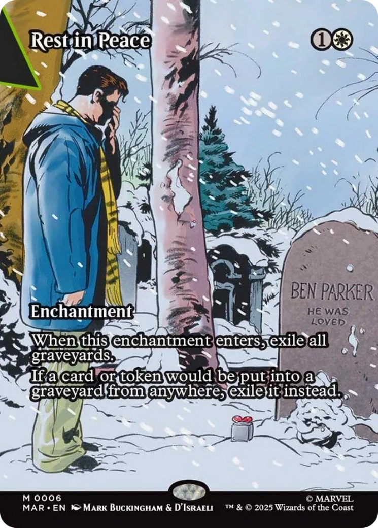 Rest in Peace (Borderless) [Marvel's Spider-Man: Eternal-Legal] | L.A. Mood Comics and Games