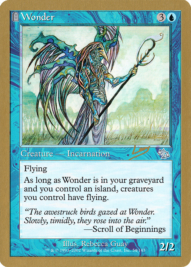 Wonder (Raphael Levy) [World Championship Decks 2002] | L.A. Mood Comics and Games