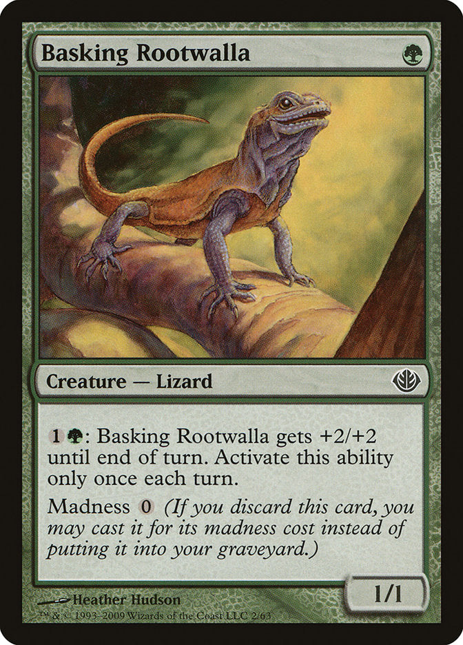 Basking Rootwalla [Duel Decks: Garruk vs. Liliana] | L.A. Mood Comics and Games