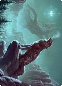 Sarulf's Packmate Art Card [Kaldheim Art Series] | L.A. Mood Comics and Games