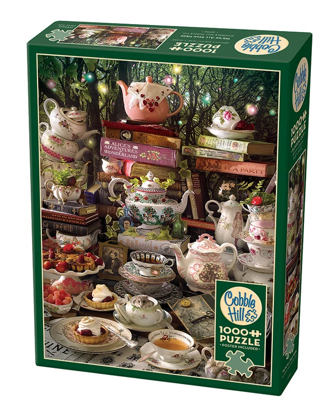 We're All Mad Here Puzzle 1000 Piece | L.A. Mood Comics and Games