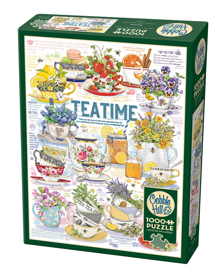 Puzzle 1000pc Tea Time | L.A. Mood Comics and Games