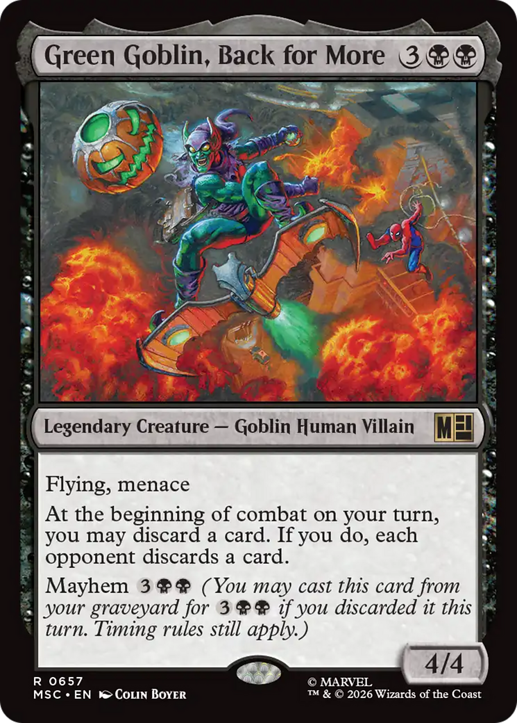 Green Goblin, Back for More [Marvel Super Heroes Commander] | L.A. Mood Comics and Games