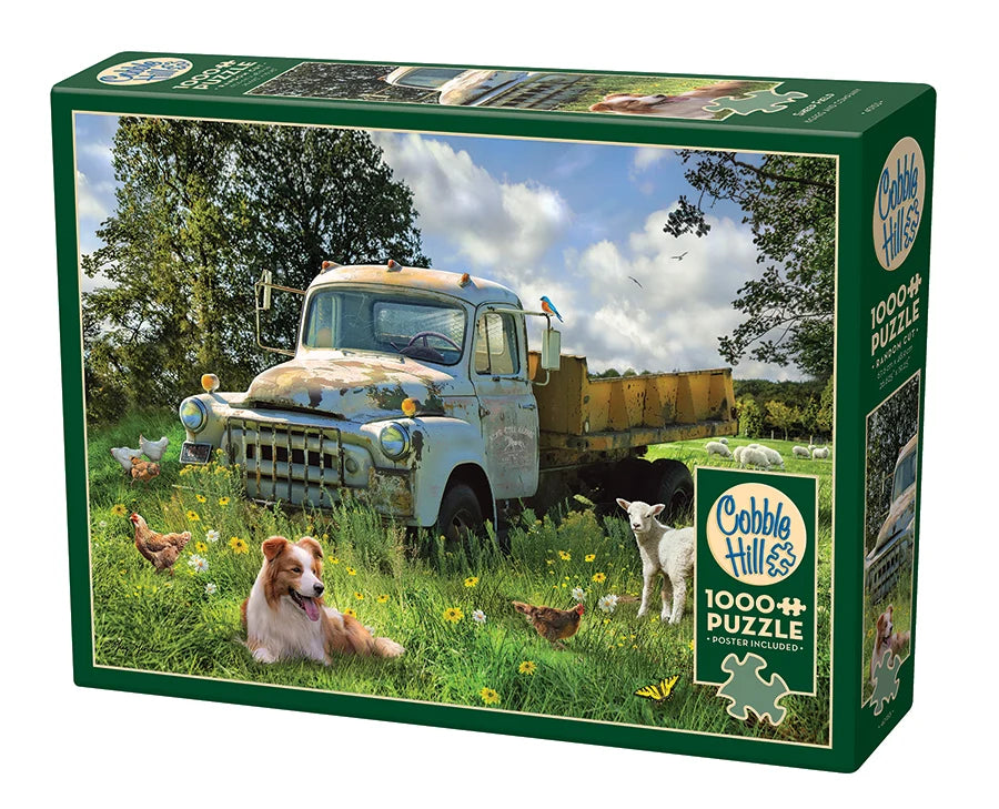Puzzle 1000pcs Sheep Field | L.A. Mood Comics and Games