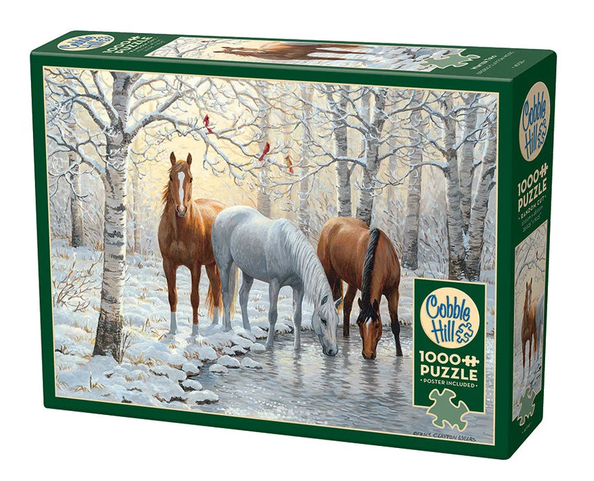 Winter Trio Puzzle 1000 Piece | L.A. Mood Comics and Games