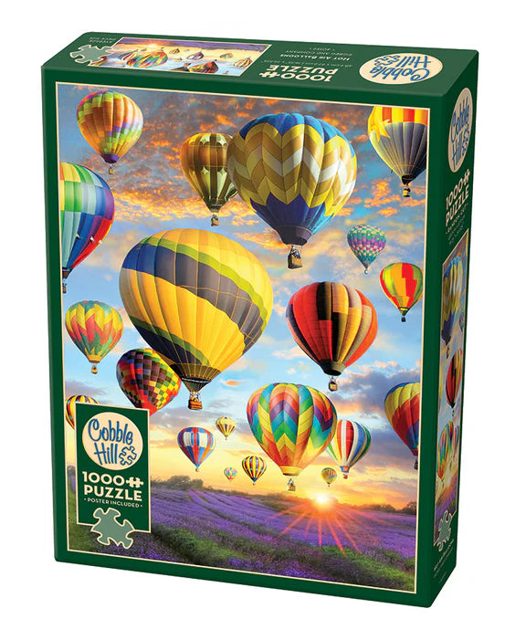 Puzzle Hot Air Balloons | 1000 Piece | L.A. Mood Comics and Games