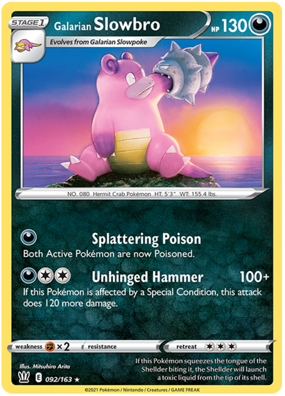 Galarian Slowbro (092/163) [Sword & Shield: Battle Styles] | L.A. Mood Comics and Games