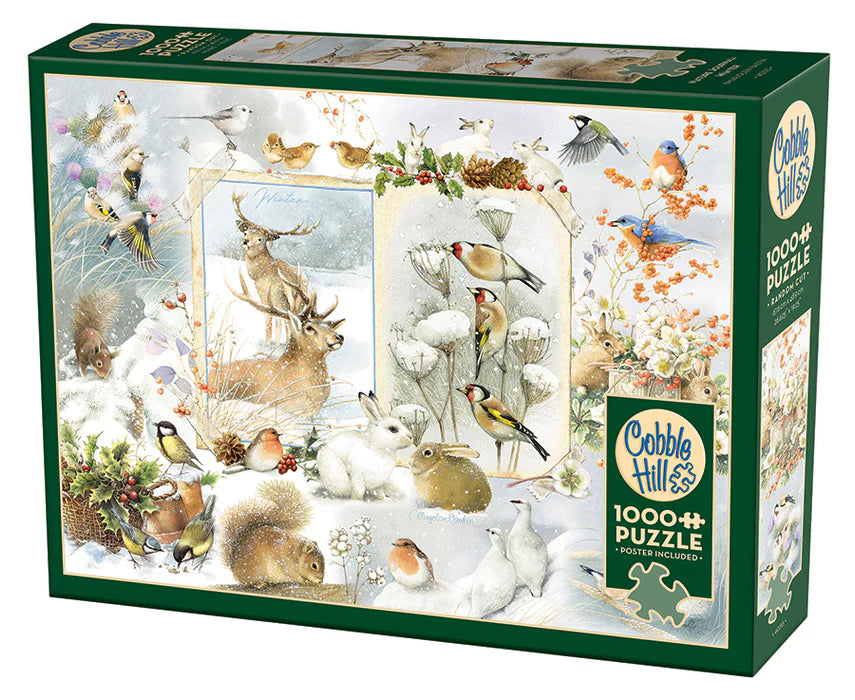 Puzzle 1000pc Nature Journal: Winter | L.A. Mood Comics and Games