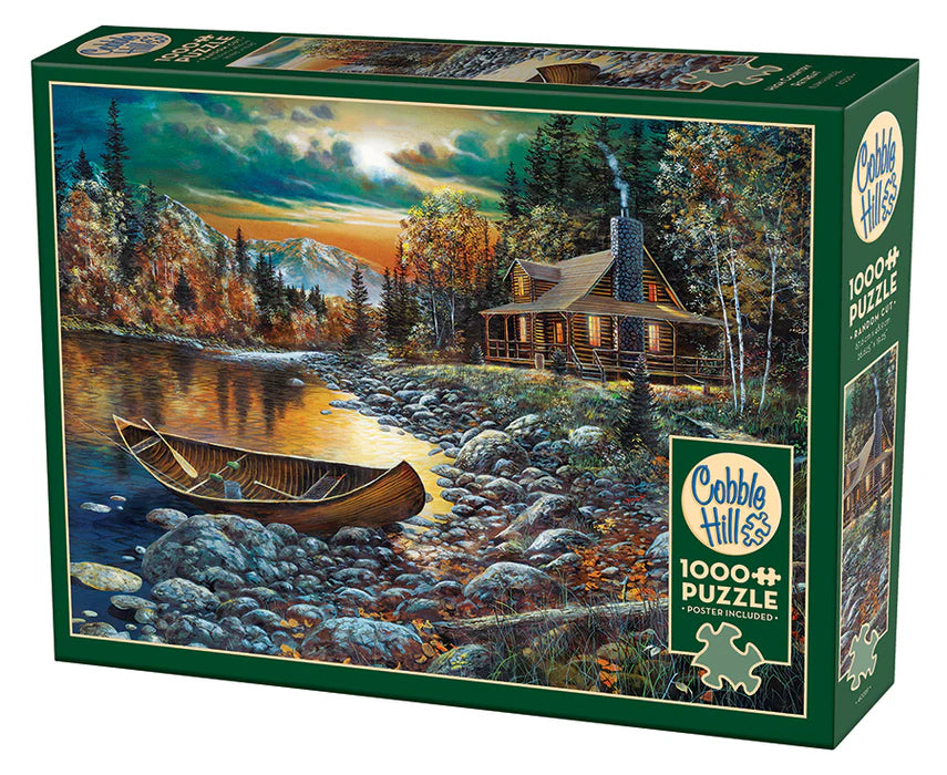 Puzzle 1000 High Country Retreat | L.A. Mood Comics and Games