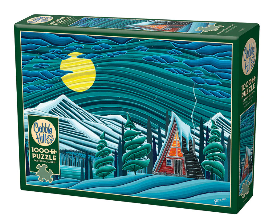 Puzzle 1000pc - Winter Tranquility | L.A. Mood Comics and Games