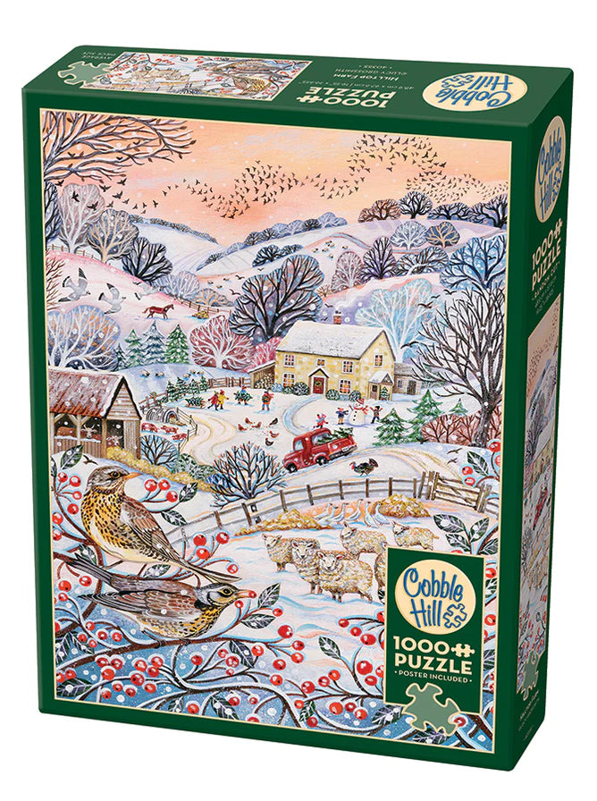 Puzzle 1000pc - Hilltop Farm | L.A. Mood Comics and Games