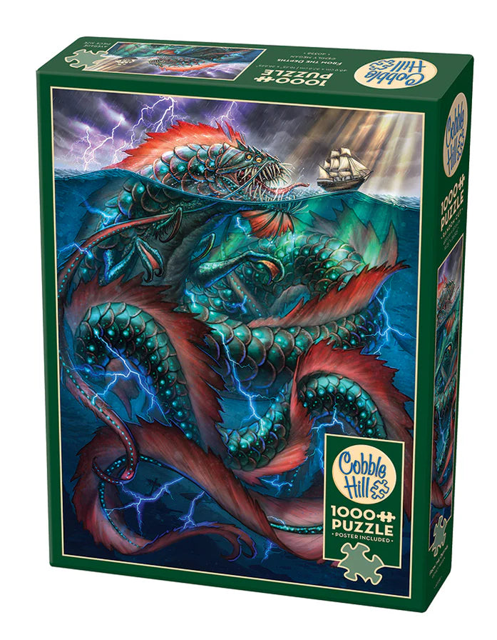Puzzle 1000pc - From the Depths | L.A. Mood Comics and Games