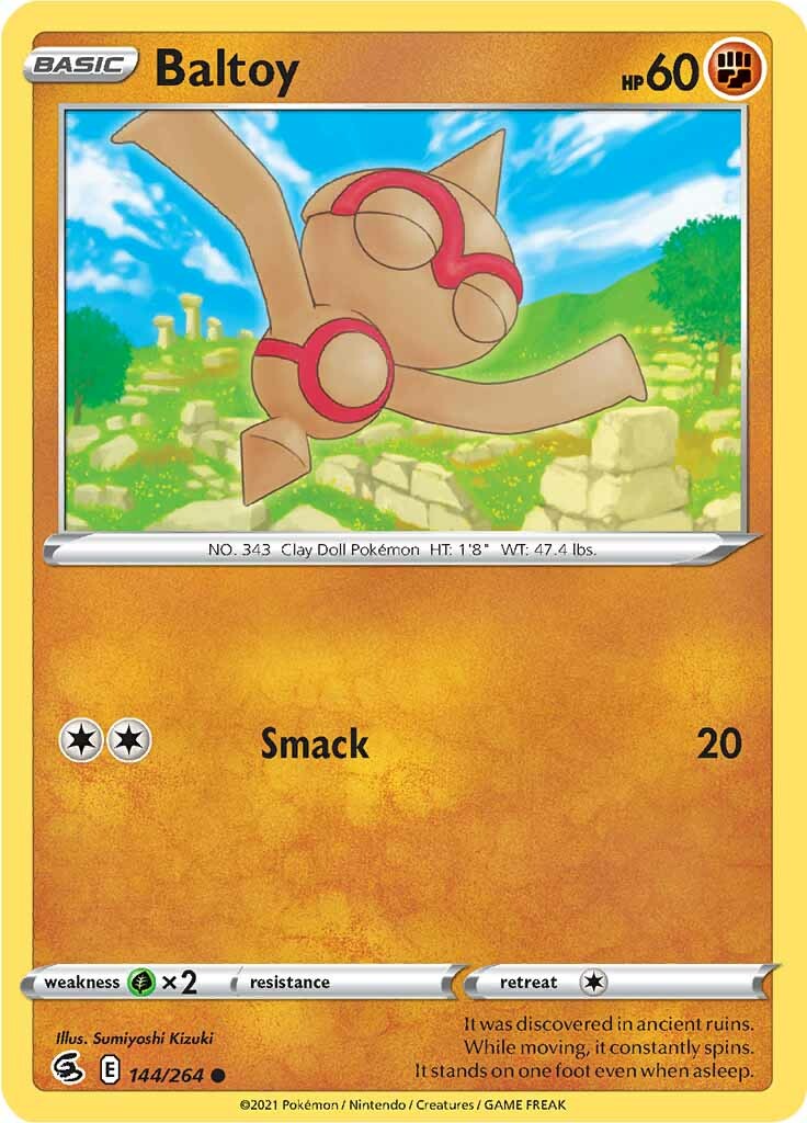 Baltoy (144/264) [Sword & Shield: Fusion Strike] | L.A. Mood Comics and Games