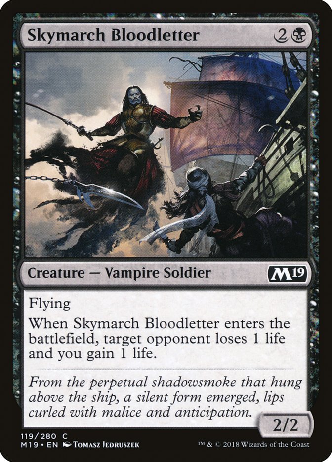 Skymarch Bloodletter [Core Set 2019] | L.A. Mood Comics and Games
