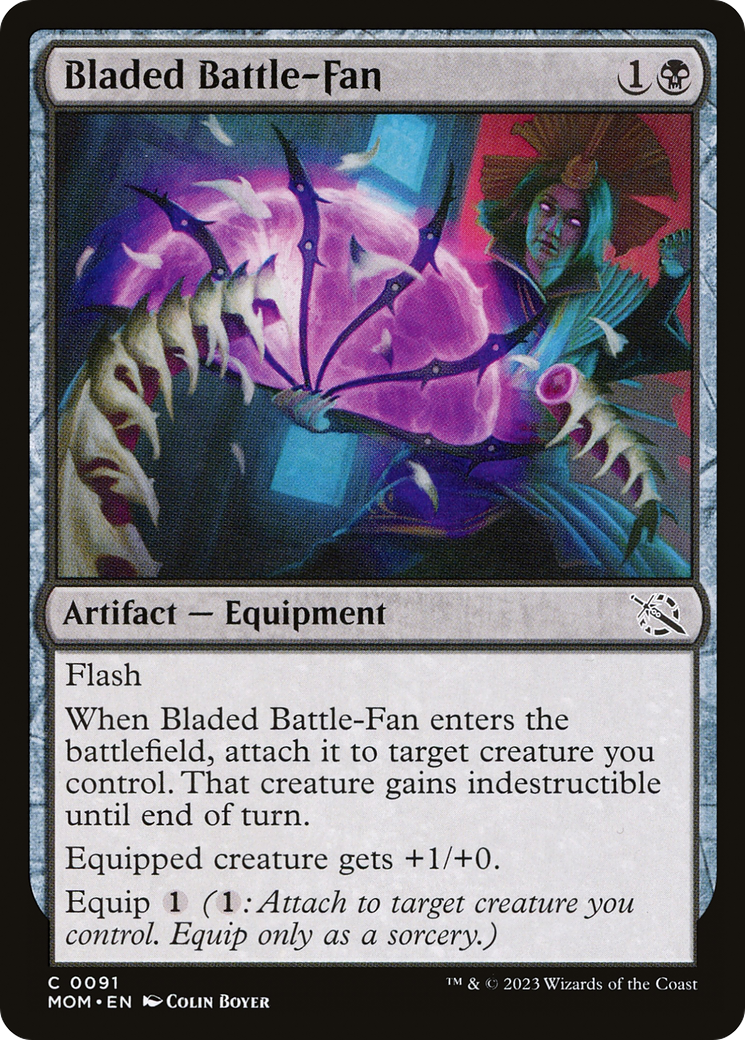 Bladed Battle-Fan [March of the Machine] | L.A. Mood Comics and Games