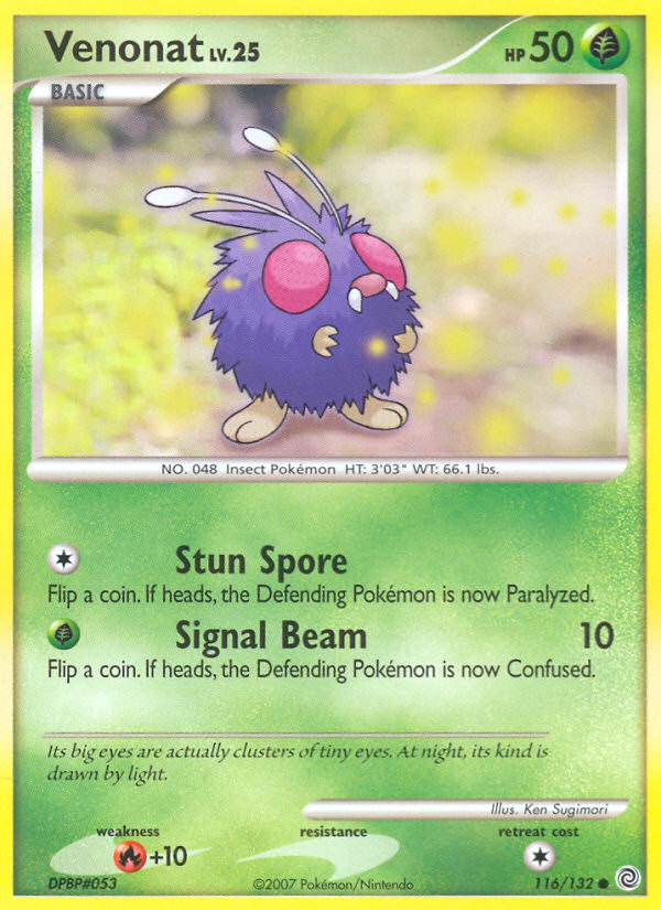Venonat (116/132) [Diamond & Pearl: Secret Wonders] | L.A. Mood Comics and Games