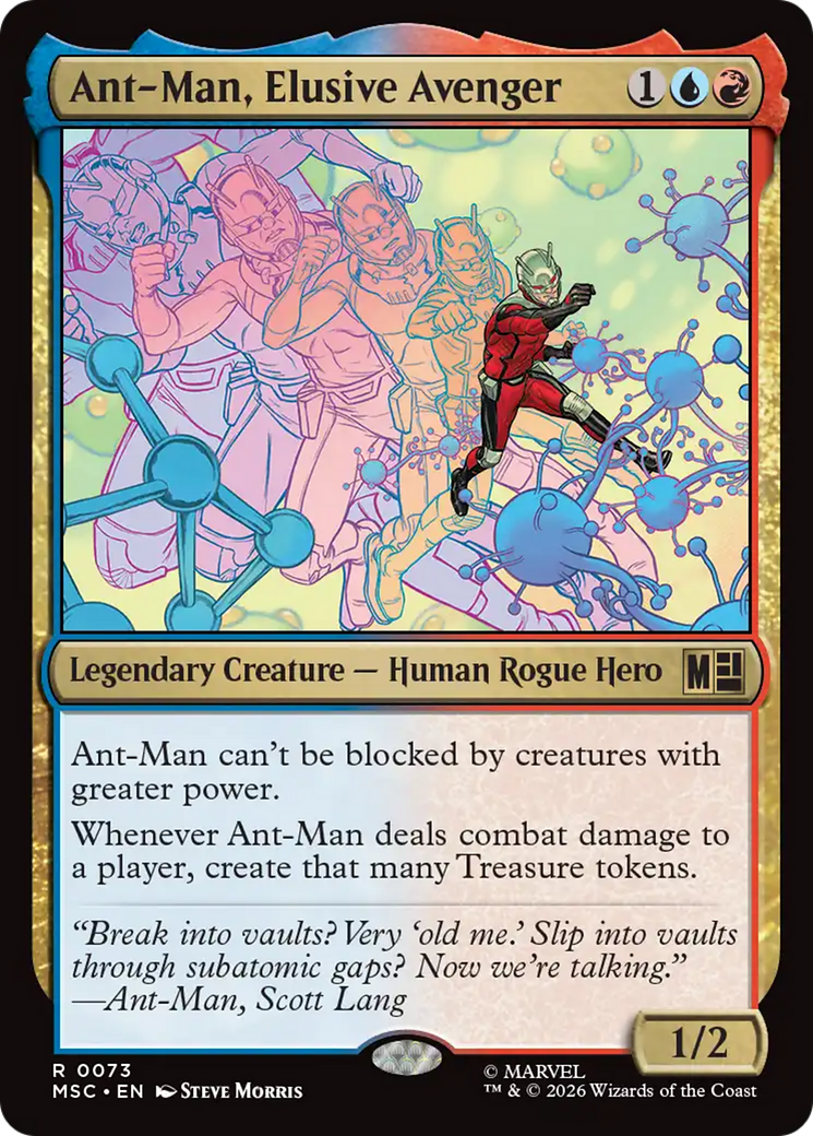 Ant-Man, Elusive Avenger (Surge Foil) [Marvel Super Heroes Commander] | L.A. Mood Comics and Games