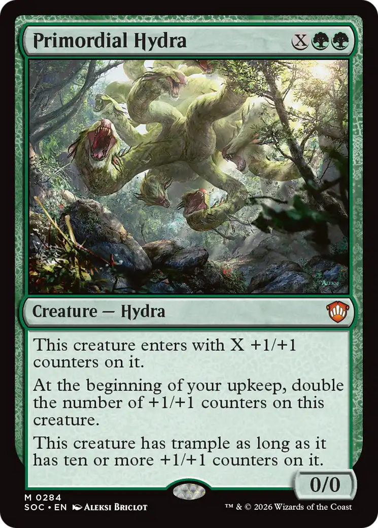 Primordial Hydra [Secrets of Strixhaven Commander] | L.A. Mood Comics and Games