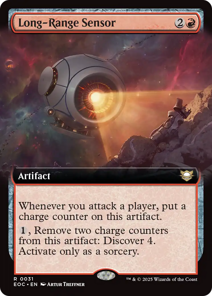 Long-Range Sensor (Extended Art) [Edge of Eternities Commander] | L.A. Mood Comics and Games