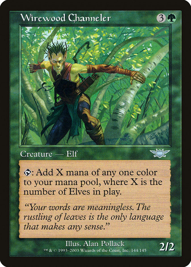 Wirewood Channeler [Legions] | L.A. Mood Comics and Games