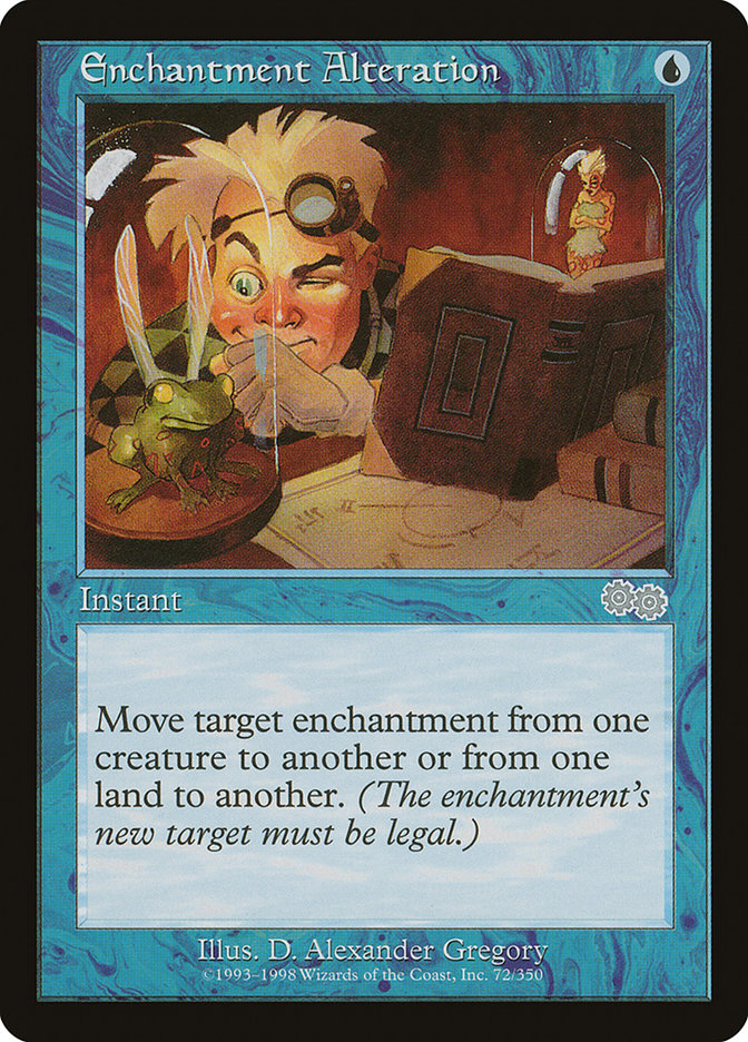 Enchantment Alteration [Urza's Saga] | L.A. Mood Comics and Games