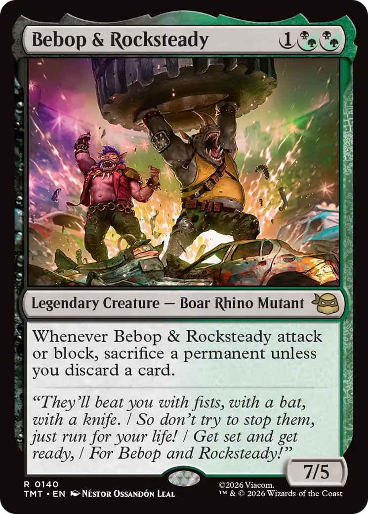 Bebop & Rocksteady [Teenage Mutant Ninja Turtles] | L.A. Mood Comics and Games