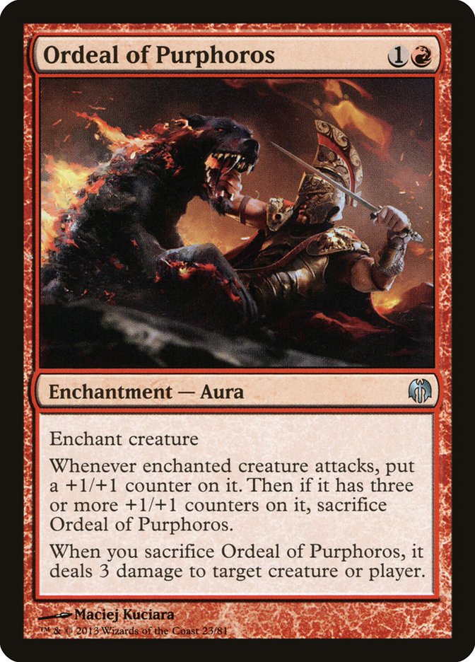 Ordeal of Purphoros [Duel Decks: Heroes vs. Monsters] | L.A. Mood Comics and Games