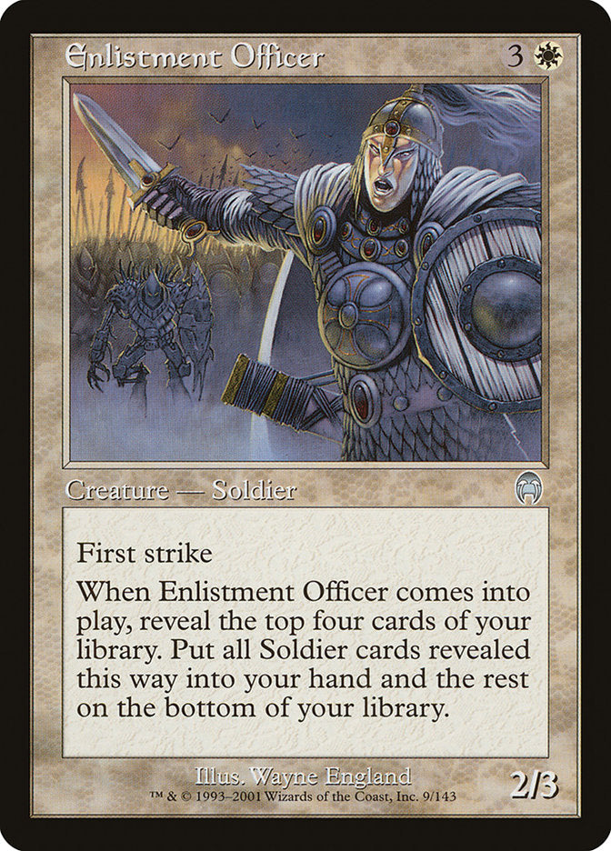Enlistment Officer [Apocalypse] | L.A. Mood Comics and Games