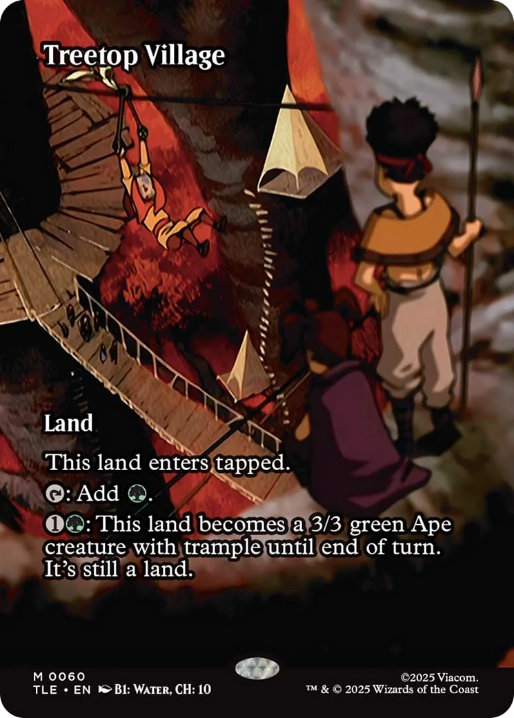 Treetop Village (Borderless) [Avatar: The Last Airbender: Eternal-Legal] | L.A. Mood Comics and Games