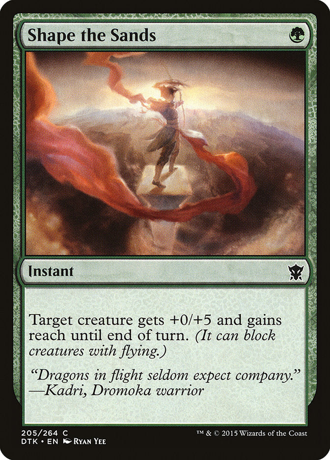 Shape the Sands [Dragons of Tarkir] | L.A. Mood Comics and Games