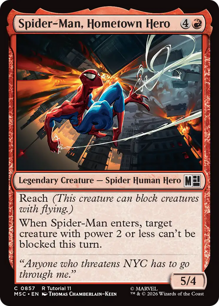 Spider-Man, Hometown Hero (0857) [Marvel Super Heroes Commander] | L.A. Mood Comics and Games