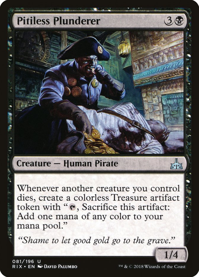 Pitiless Plunderer [Rivals of Ixalan] | L.A. Mood Comics and Games