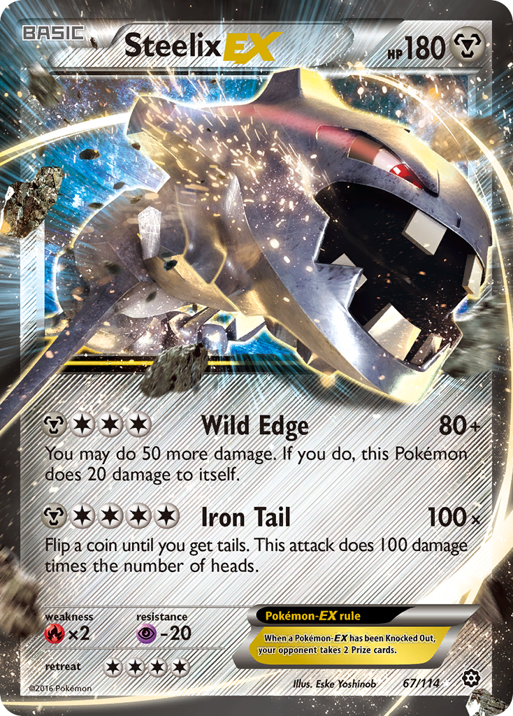 Steelix EX (67/114) [XY: Steam Siege] | L.A. Mood Comics and Games